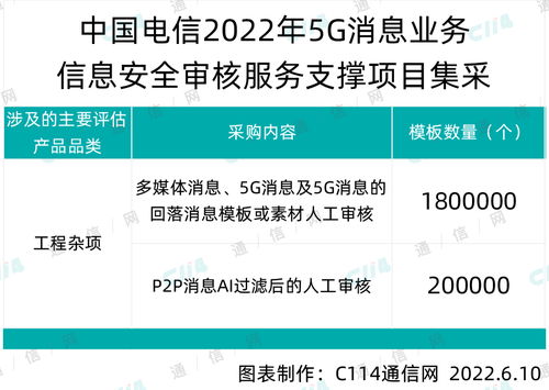 中國電信5G消息業務信息安全審核服務支撐項目集采結果揭曉，新華網與央視國際中標